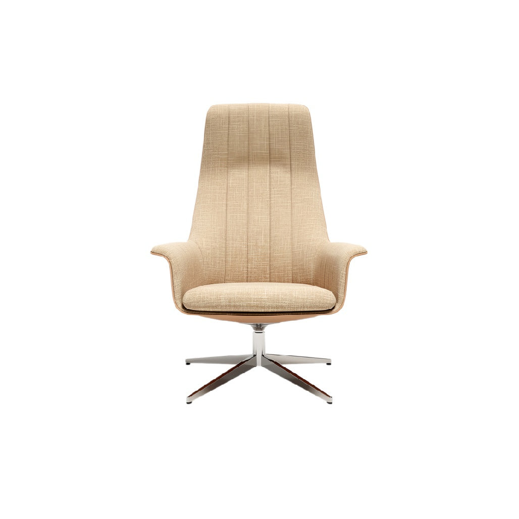 **Technische titel in het Nederlands: Elegante en ergonomische fauteuil met hoge rugleuning**